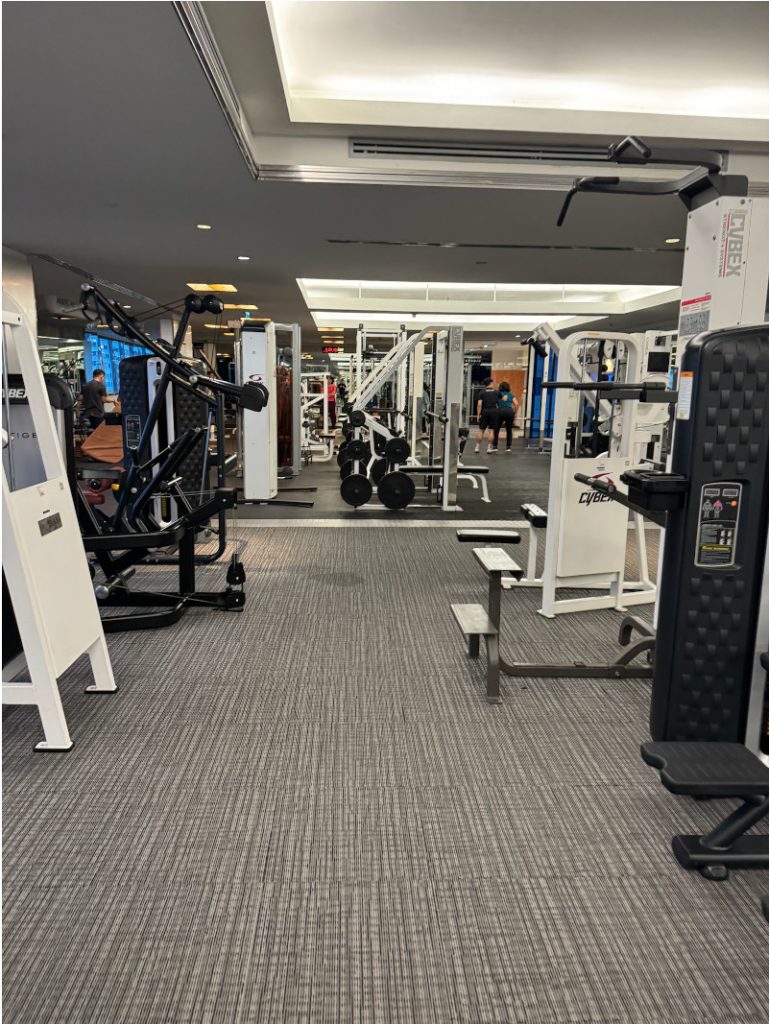 Pathumwan Princess Hotel's Fully Equipped Gym and Fitness Center